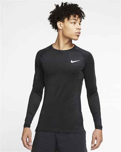 nike pro t-shirt herren|Nike Pro Long Sleeve Shirts.